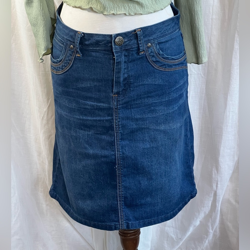 Baccini Denim Skirt